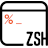 Zsh logo